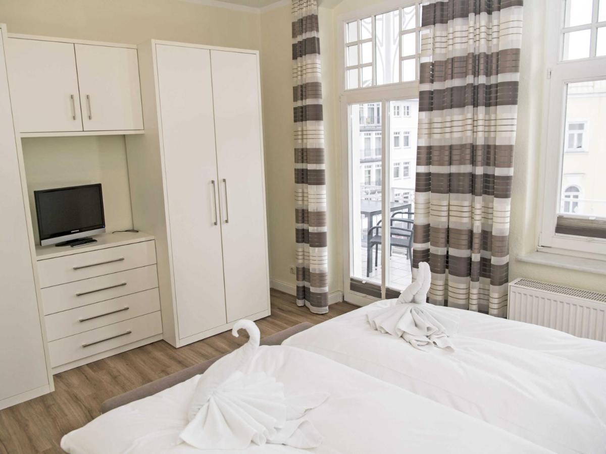 Haus Metropol - Fewo 7 Mit Balkon Und Meerblick Binz Buitenkant foto