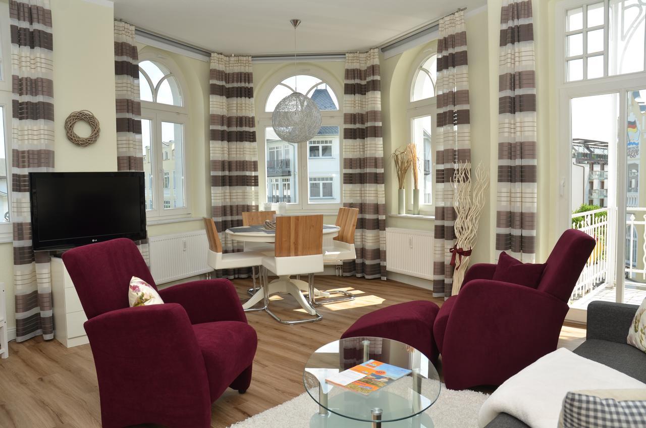 Haus Metropol - Fewo 7 Mit Balkon Und Meerblick Binz Buitenkant foto